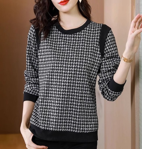 長袖T恤女秋裝大尺碼 PW35603